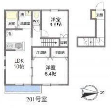 アルヴィータの物件間取画像